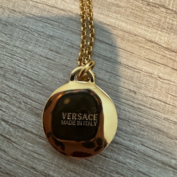 Versace Gold Medusa Pendant Necklace - Picture 2 of 7